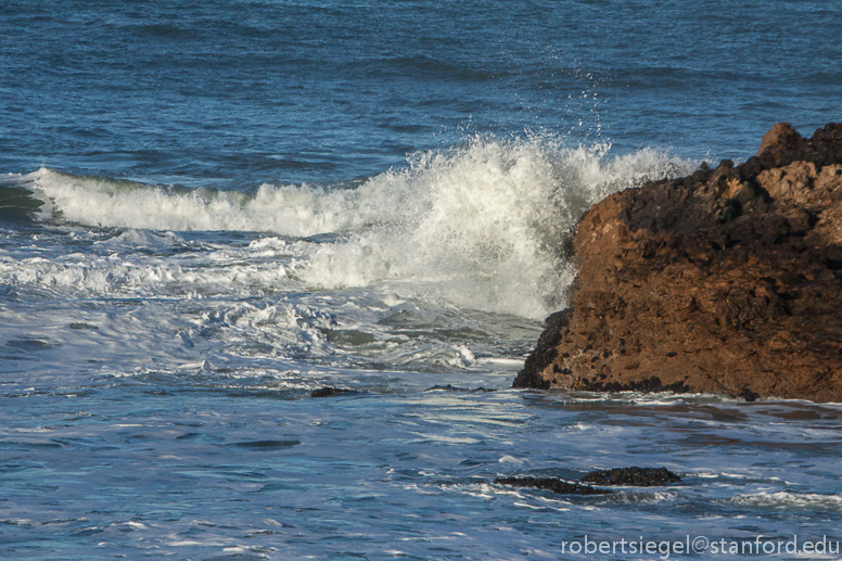 breaking surf